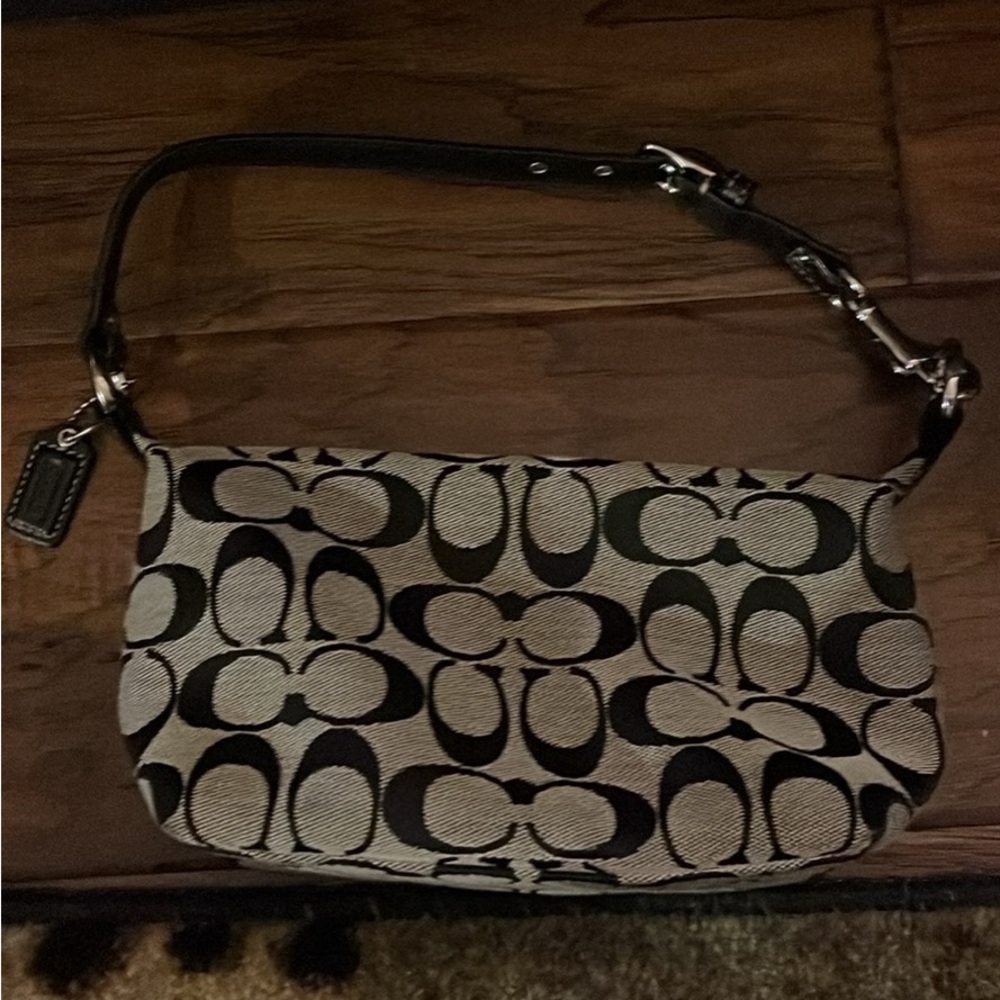 Coach Black and Grey Women's Bag